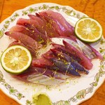 田中鮮魚店 - シロスの新子とカツオの新子