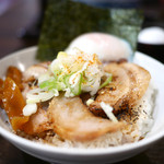東京駅 斑鳩 - 炙り肉ごはん