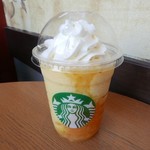 スターバックス・コーヒー - 【クラッシュ オレンジ フラペチーノ…658円】♫2016/8