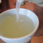 古譚 - さらりとした蕎麦湯