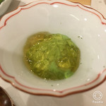 割烹 一楓 - 枝豆のムース