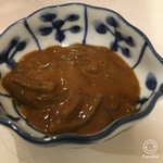 割烹 一楓 - 烏賊ゲソの塩辛
