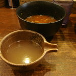 つけめんらぁめん宗庵 - 割りスープ