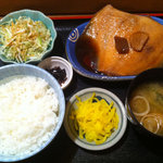 Sakedokorofunaki - かれいの煮付け定食６００円