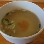 タイスマイルキッチン - ランチに付くスープ