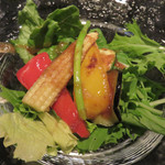 La Boucherie S - 焼き野菜＆サラダ。
