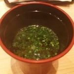 鮨 とかみ - 2016.7.  鮪のコラーゲンスープ
      