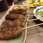 Yakitori No Oogiya - つくね盛合せ