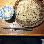 そば切り 黒むぎ - せいろ(十割蕎麦) 730円