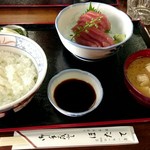 ほたて - お刺身定食。