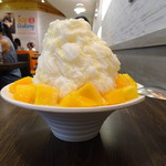 Ice Galaxy金庫冰甜品專賣店 - マンゴーかき氷(練乳がけ)(138元)の標高