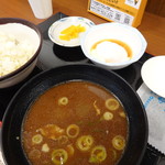 長良川サービスエリア（下り線） フードコートコーナー - 豚汁定食(580円)