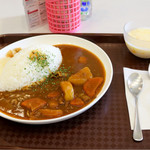 スローカフェ ゆったり - 手づくりカレー（ヨーグルト付）