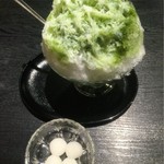 いり江 - 氷白玉宇治ミルク¥850