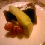 レストラン タカノ - チョコレートケーキ・フルーツ添え