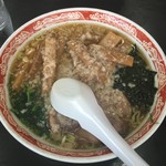 らあめん福楽 - メンマラーメン大盛り背油入り