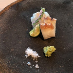 希凛 - 明石蛸と鯛のお造り