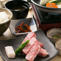 ステーキ膳 特産松阪牛（100g）