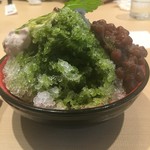 大戸屋 - 期間限定 宇治抹茶のかき氷(350円)
