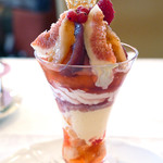 資生堂パーラー - イチジクのパフェ