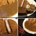 愉快酒場 - 甘ったるいルーに肉片が入ったルー カレー＆かつも業務?myハバ大活躍