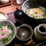 Ikkyuu Soba - 冷やしタヌキとネギトロ丼ランチ　￥950