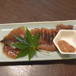 さらしな総本店 - イカの沖漬（730円）