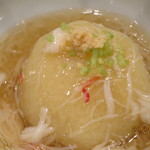 馳走 山傳 - 新じゃが芋海老餡かけ