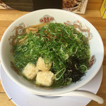 らーめん梅家 - 鶏塩麺ネギタップリ