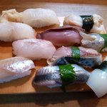 Sushikane - 地魚の握り