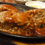 今久 - ハンバーグは柔らかく肉汁たっぷり