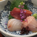 馳走 山傳 - マグロ・鯛・金目鯛