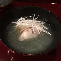 二条城ふる田 - お椀：甘鯛と冬瓜すりながし