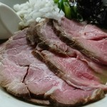 麺処 晴 - 濃厚そば（伊吹九十九里）+チャーシュートッピング　１０８０円