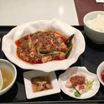 激辛麻婆豆腐セット1050円