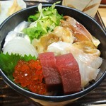 嘉月寿司 - 海鮮丼\1000(16-08)