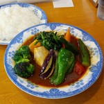 木多郎 - 限定の”豆腐カリー(1000円)”です。2016年7月