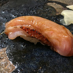 鮨松榮 - 金目鯛の炙り