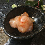 鮨松榮 - 甘海老の盗酒あえ