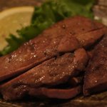 えんや - 牛ﾀﾝ塩焼き