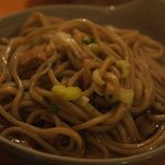 えんや - 鴨鍋の〆の鴨蕎麦