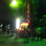 武井旅館 - 夜、お神輿＆お囃子、太鼓などやっていました。前回はワンデーで奥社を見ただけでしたが、泊まると面白い体験ができますよ！