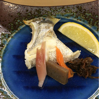 菊水 桜町本店 - スズキのカマ焼き