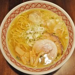 支那そば しんば - '16.08 特製ラーメン白だし 