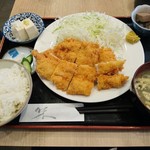 かあちゃん - チキンカツ定食