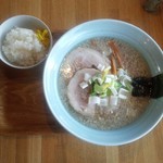 中華麺 ごとう - 中華麺（塩）700円大盛100円増／平成28年8月