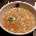 麺屋武蔵 巌虎 - ニン肉つけ麺（2016年8月）