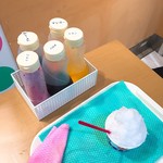 デザート王国 - シロップかけ放題コーナー