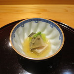 豪龍久保 - 鮑と冬瓜の蒸し物 すっぽん仕立て