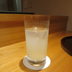 豪龍久保 - 梨園のソーダ割り